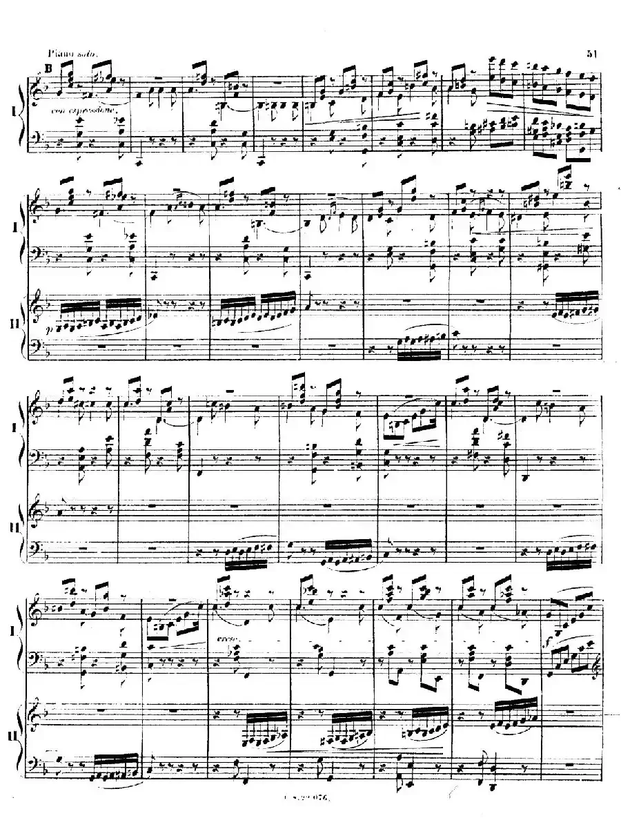 Piano Concerto No.2 in F Major Op.35（F大调第二钢琴协奏曲·Ⅱ·双钢琴）