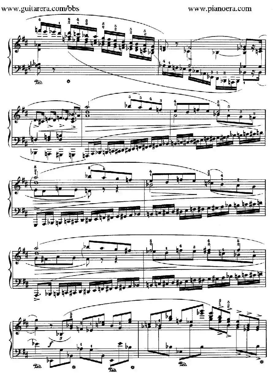 Piano Sonata No.3 in b Minor Op.58（b小调第三钢琴奏鸣曲·第一乐章）