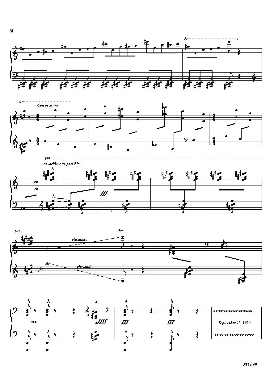Piano Sonata No.8（第八钢琴奏鸣曲）（3）