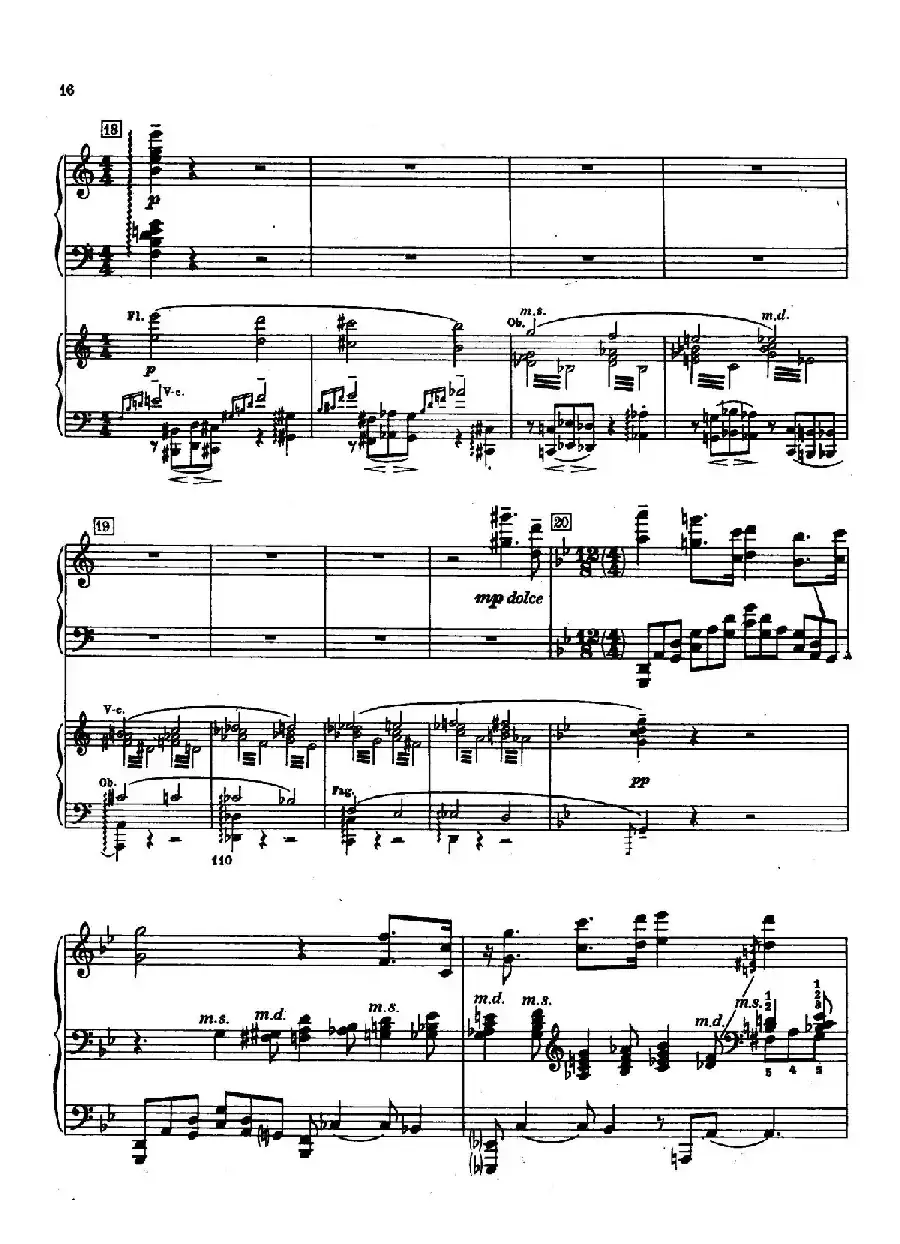 Piano Concerto No.2 in g Minor Op.16（g小调第二钢琴协奏曲·Ⅰ·双钢琴）