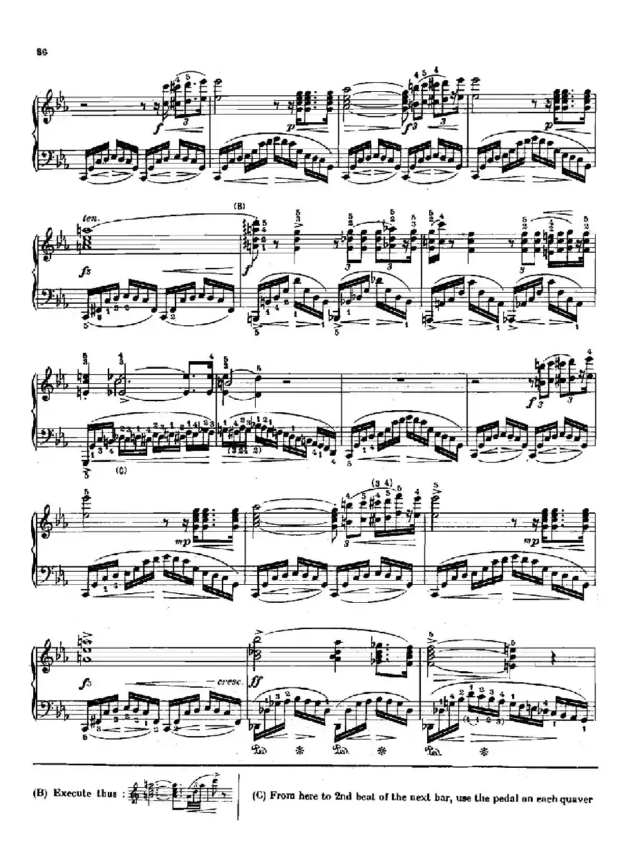 12 Etudes Op.10 柯尔托教学版（12首练习曲·12）