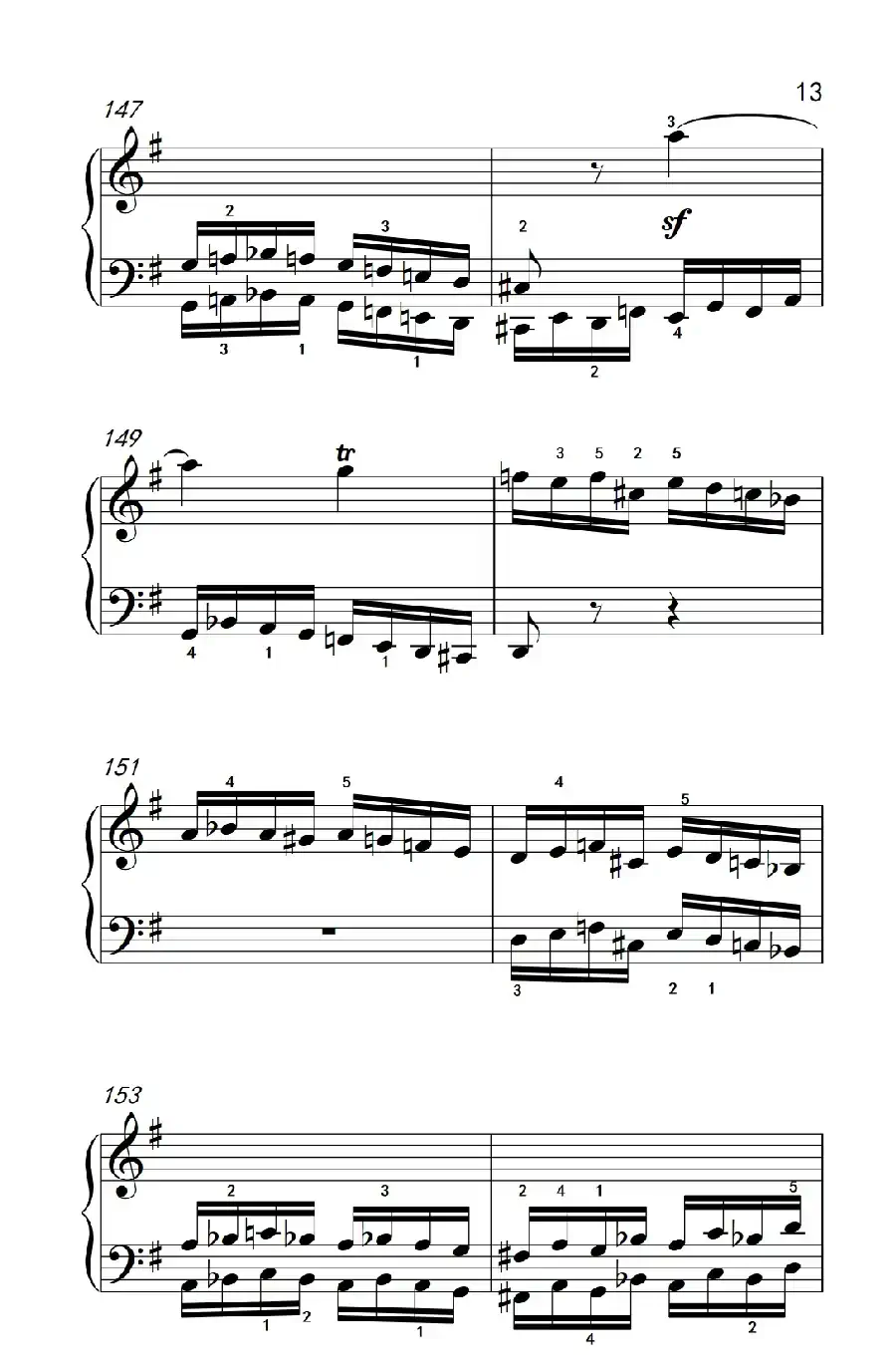 第九级2.G大调奏鸣曲 第一乐章 Op.31 No.1（中央音乐学院 钢琴（业余）考级教程 7-9级）