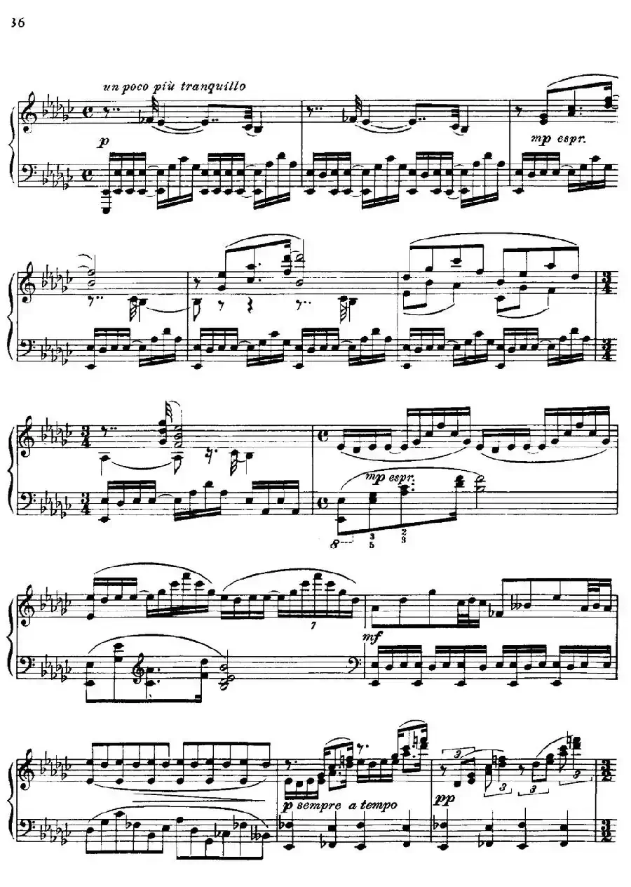 降e小调钢琴奏鸣曲 Op.26 v.1