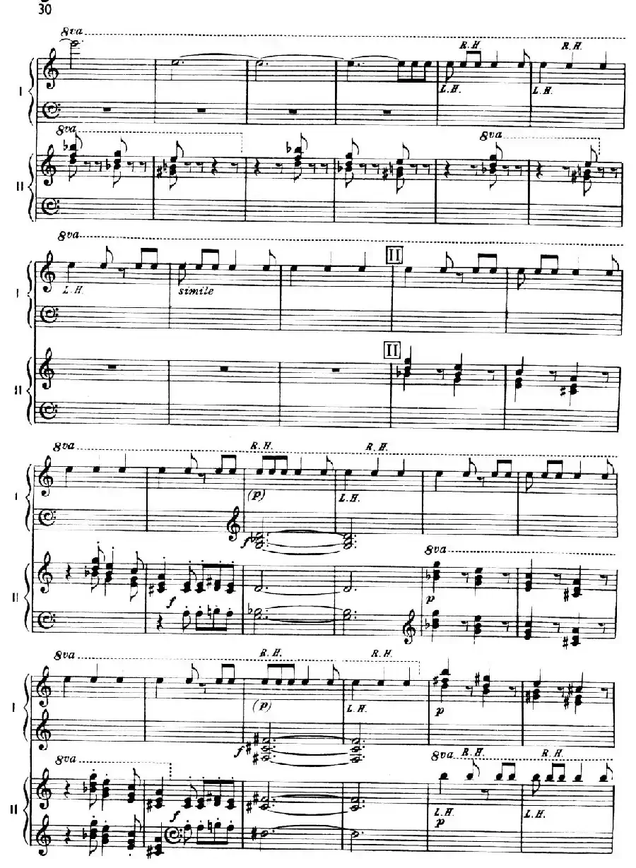 The Planets Op.32（双钢琴）（行星·第三乐章 水星—飞行使者）