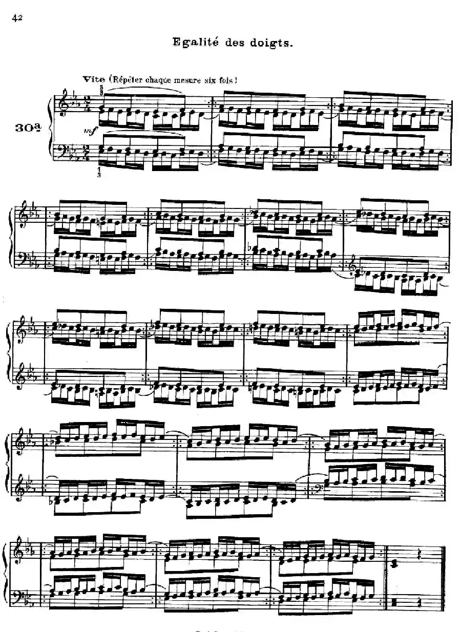 51 Exercises, WoO 6(51首钢琴练习 26—30)