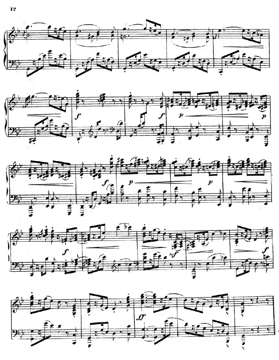 Gruesse An Meine Freunde Op.5（致朋友们的问候·4）