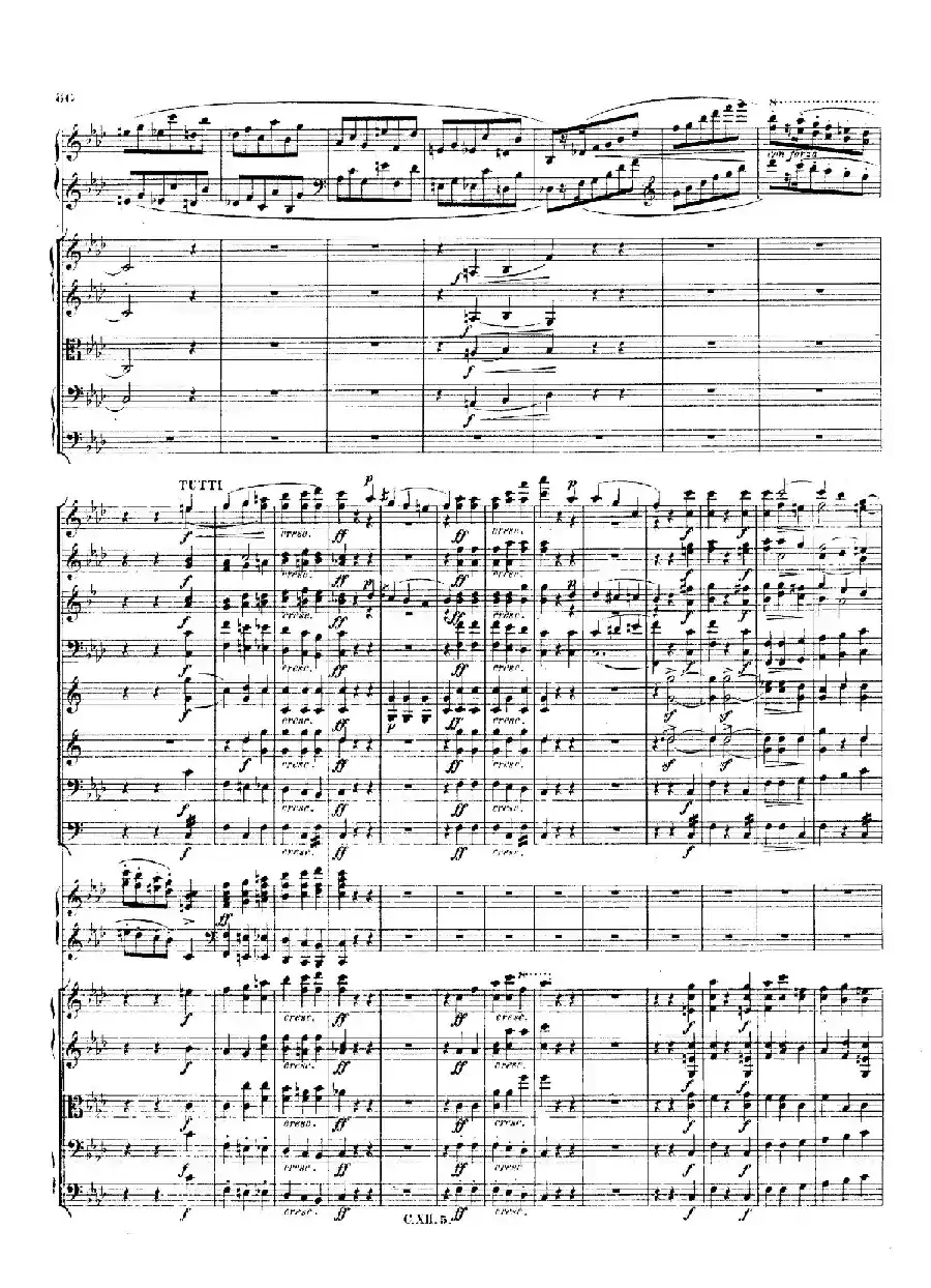 Piano Concerto No.2 in f Minor Op.21（f小调第二钢琴协奏曲·总谱）