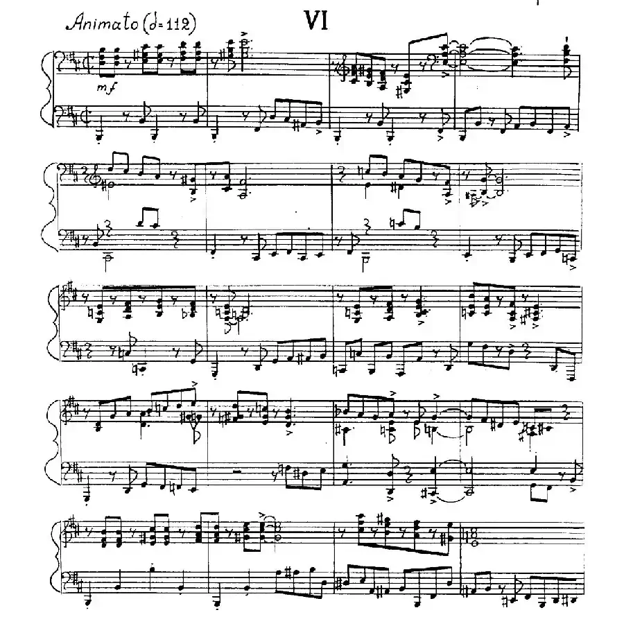 24 Preludes Op.53（24首前奏曲· Ⅵ）