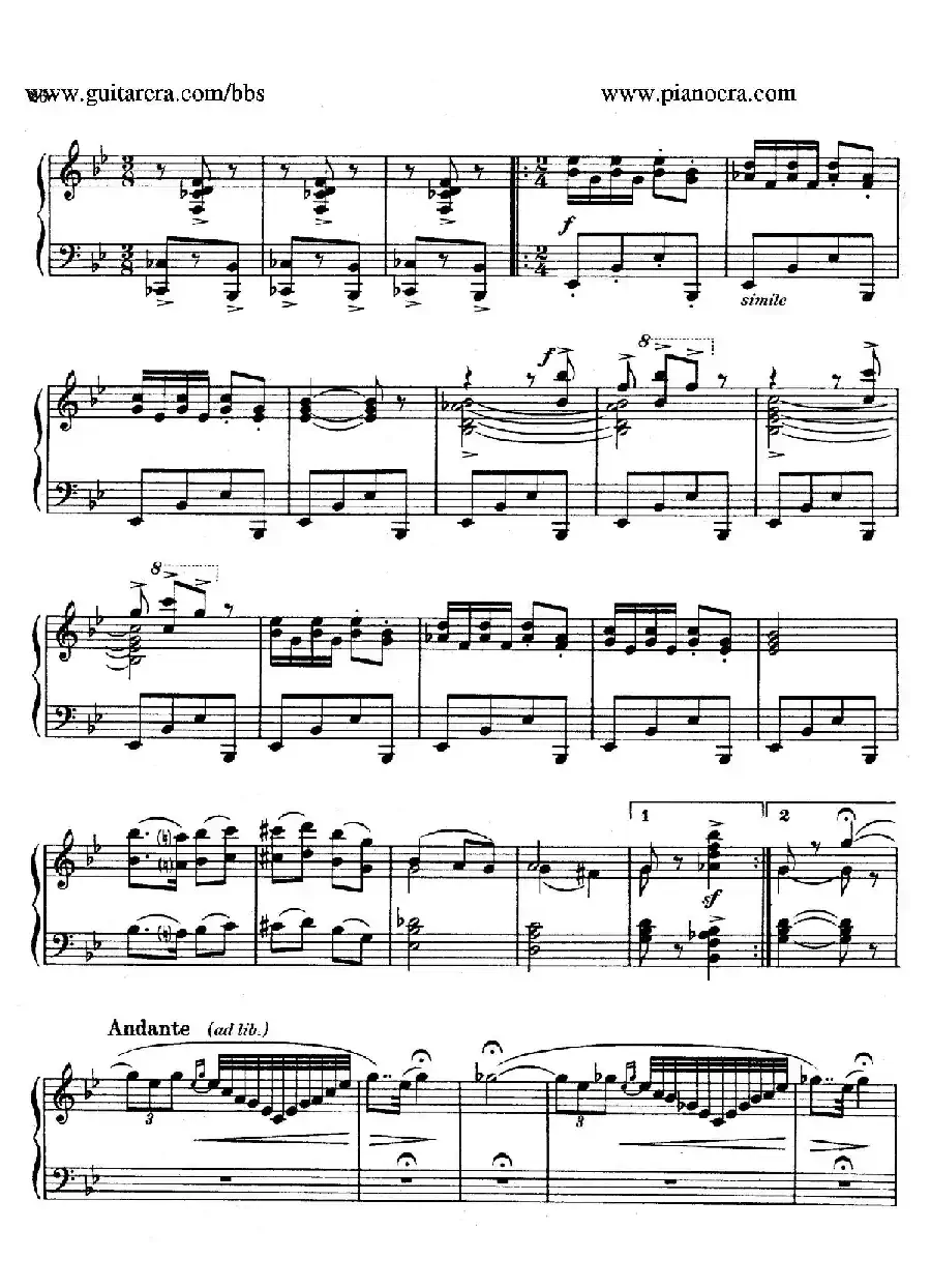 Masquerade Suite（化妆舞会·第五乐章）