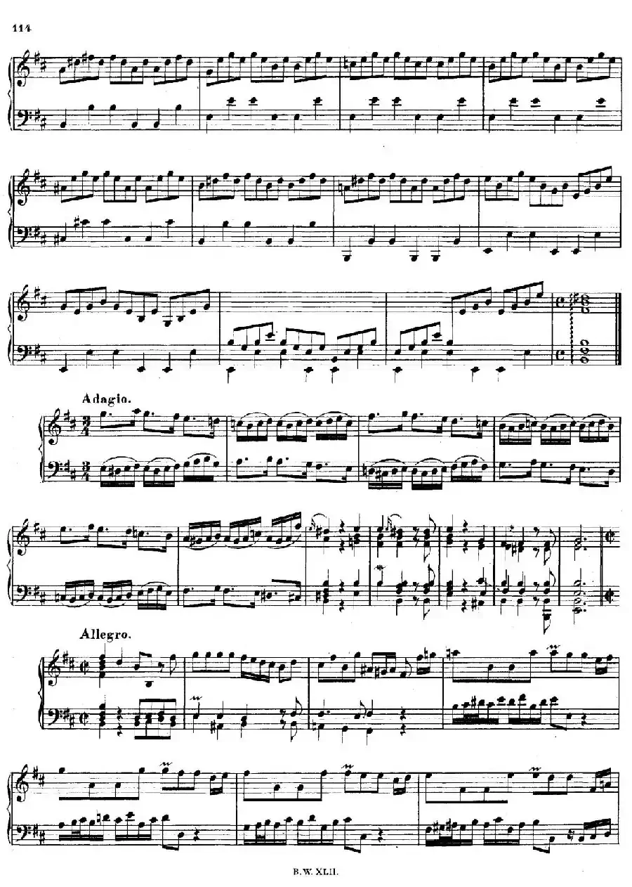 16 Concertos BWV 972-987（十六首为独奏古钢琴而作的协奏曲）（P51——60）