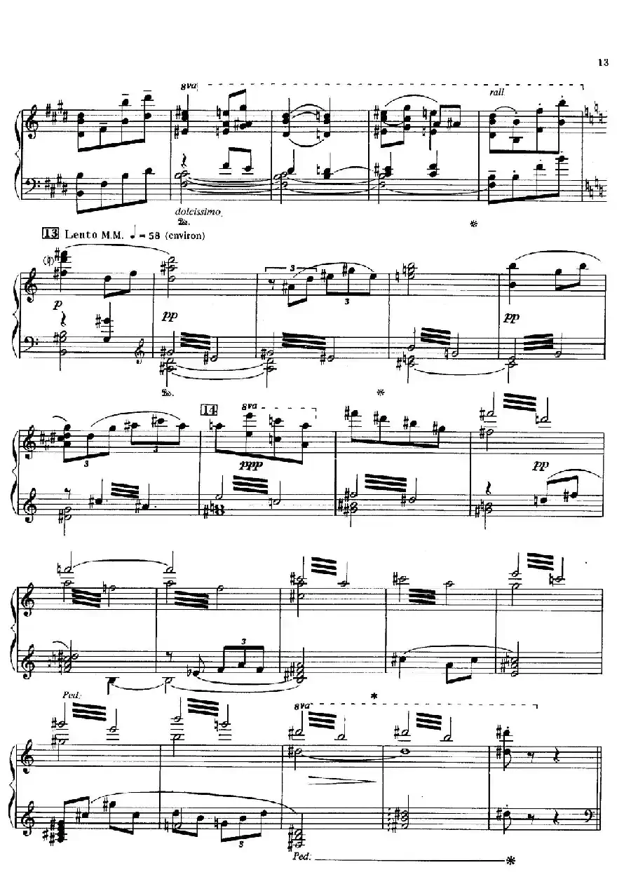 火鸟组曲 Firebird Suite（拉夫林改编钢琴独奏版）