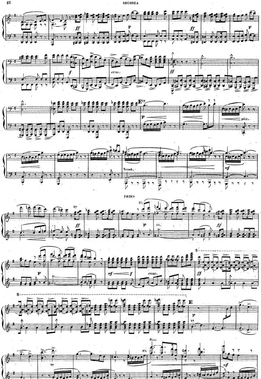 Harold en Italie Op.16 - 4 Hands（哈罗尔德在意大利·四手联弹）（P11——20）