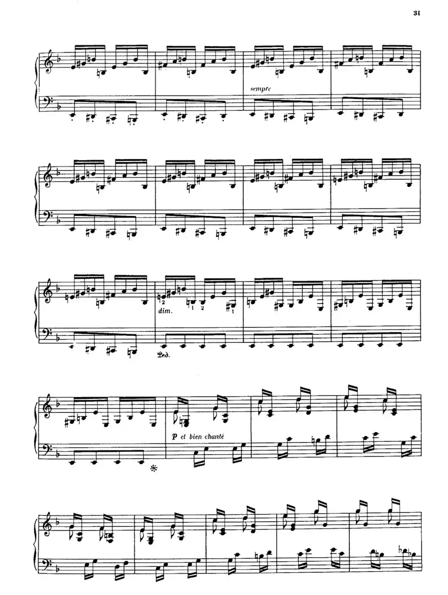 Le chemin de fer Op·27（d小调练习曲·铁路）