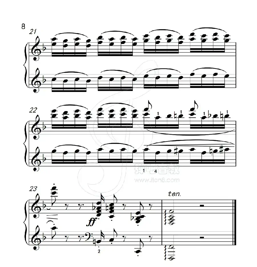 练习曲 34(克拉莫钢琴练习曲60首)