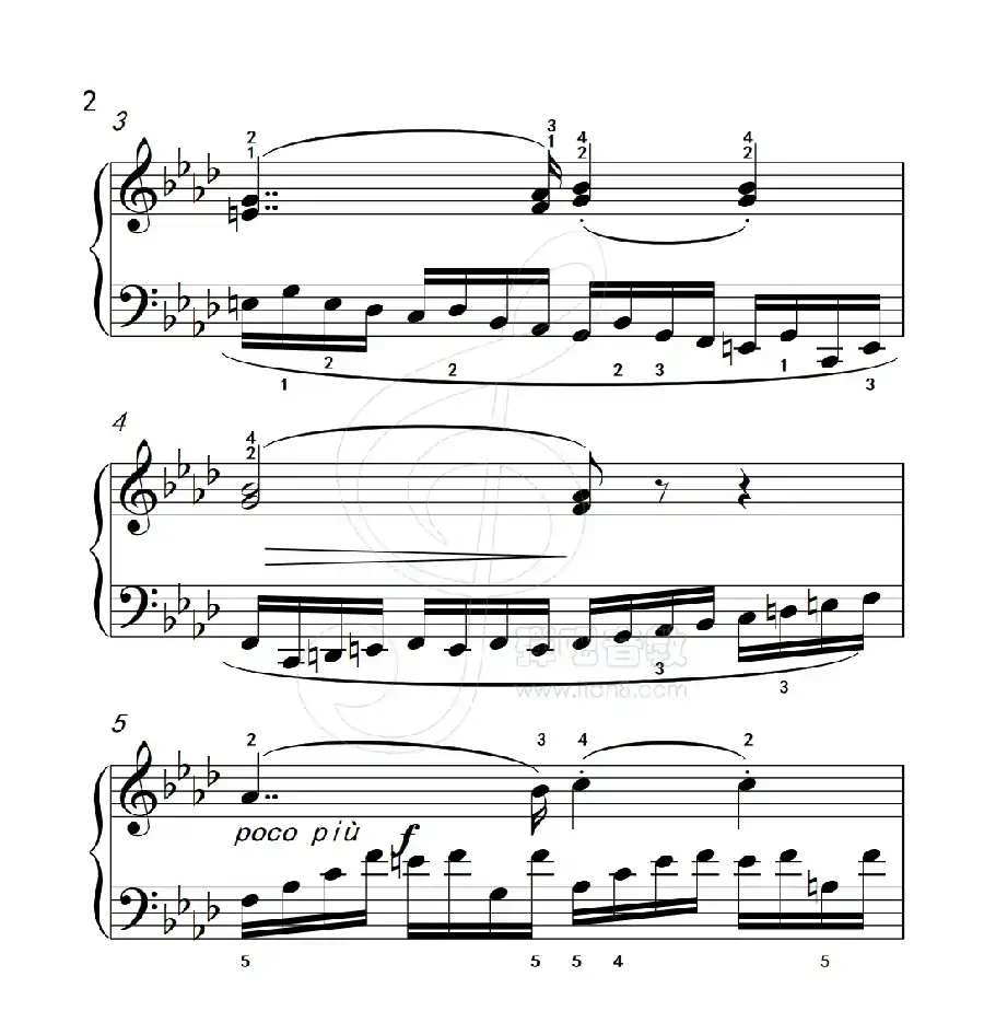 练习曲 8（克拉莫钢琴练习曲60首）