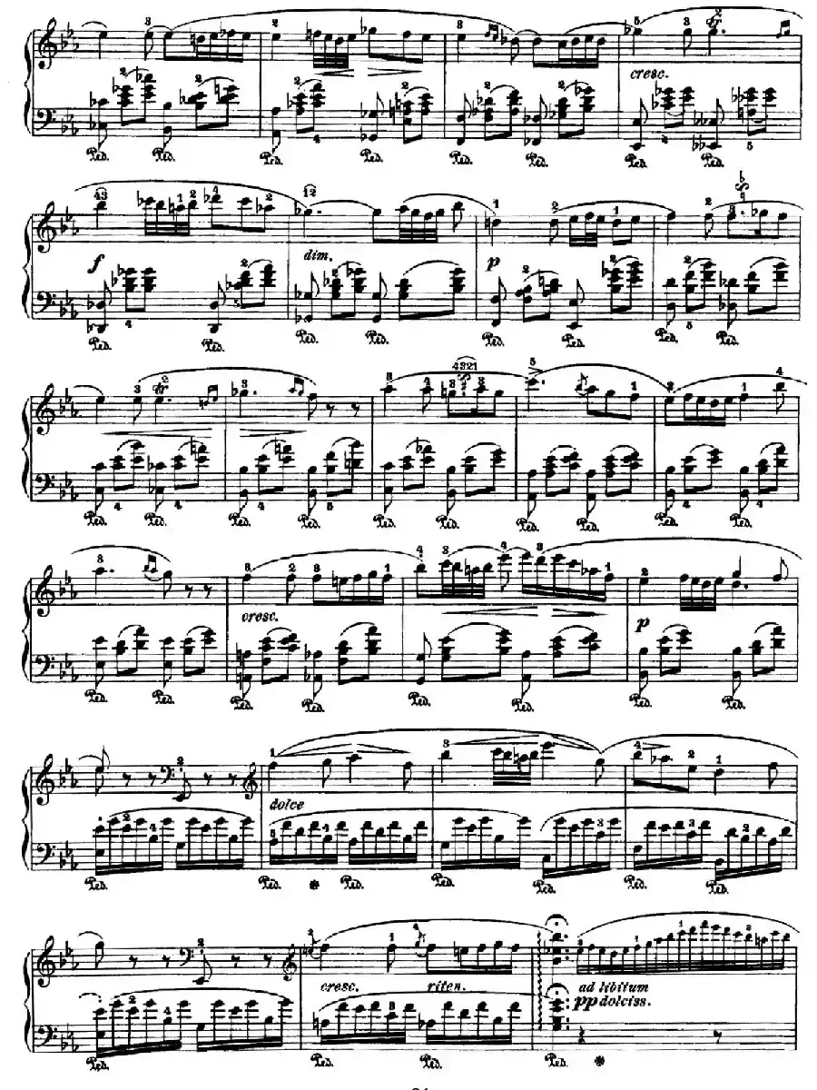 Nocturne No.9 in E-flat Major （降E大调第九号夜曲）