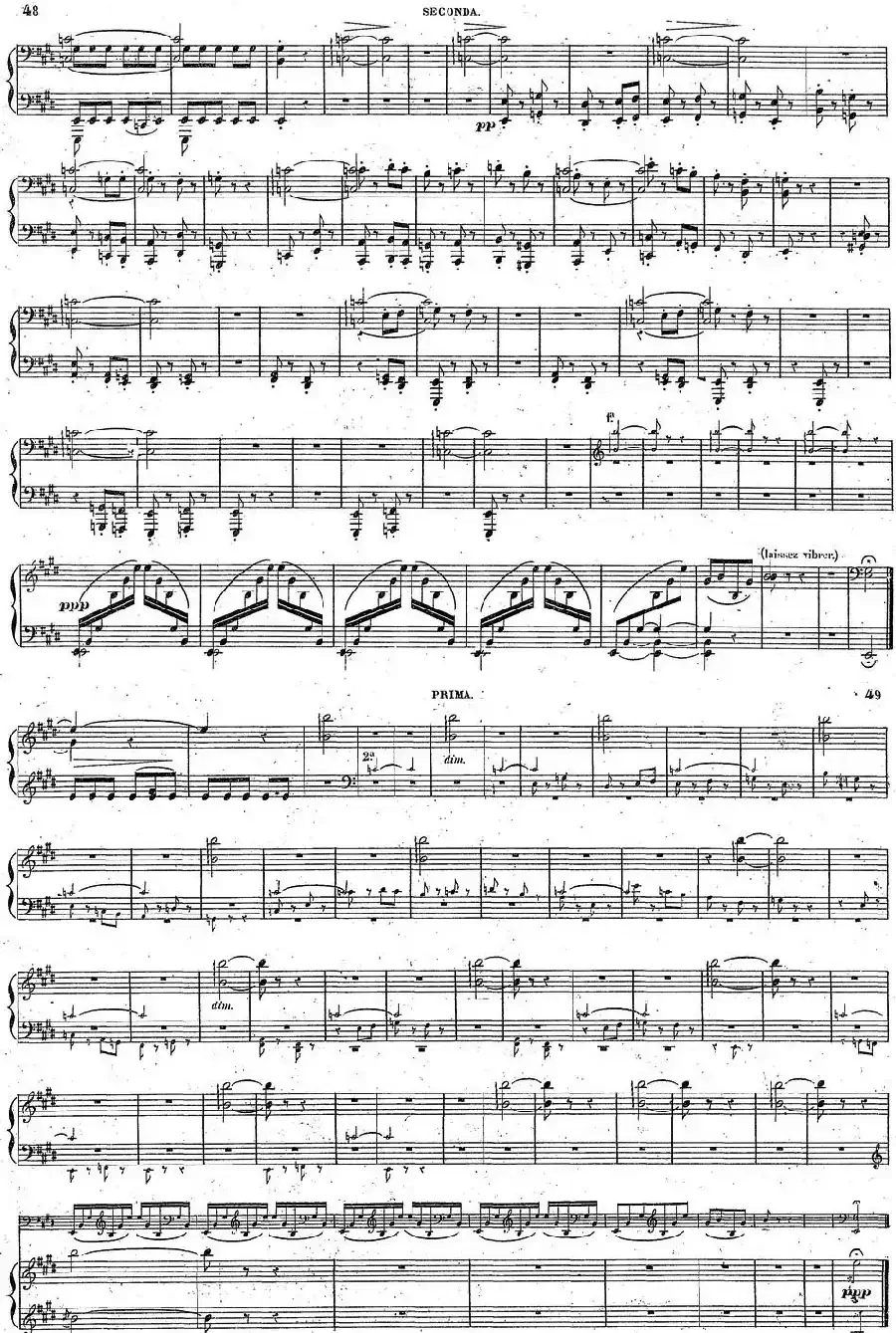 Harold en Italie Op.16 - 4 Hands（哈罗尔德在意大利·四手联弹）（P21——30）
