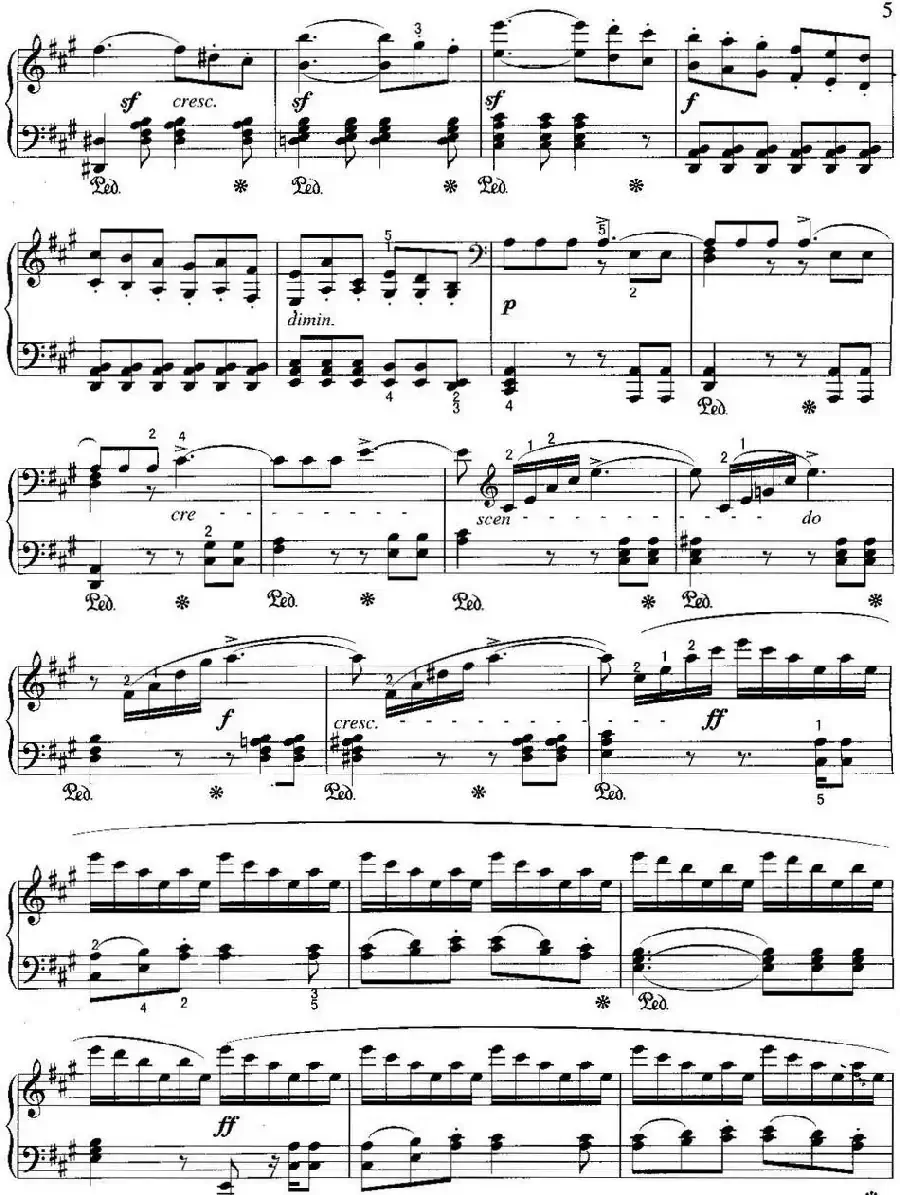 不可不弹的世界钢琴名曲：猎人之歌