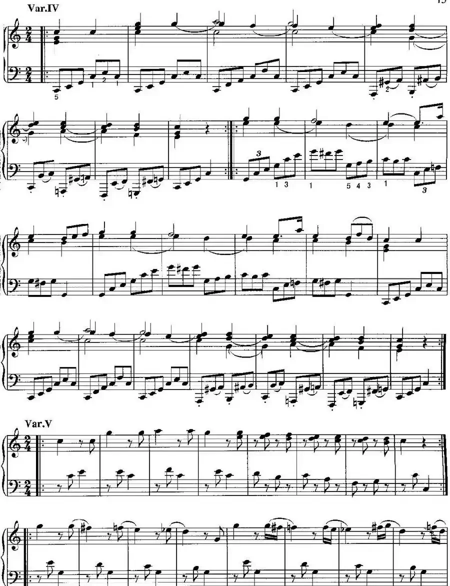 不可不弹的世界钢琴名曲：“星星”变奏曲