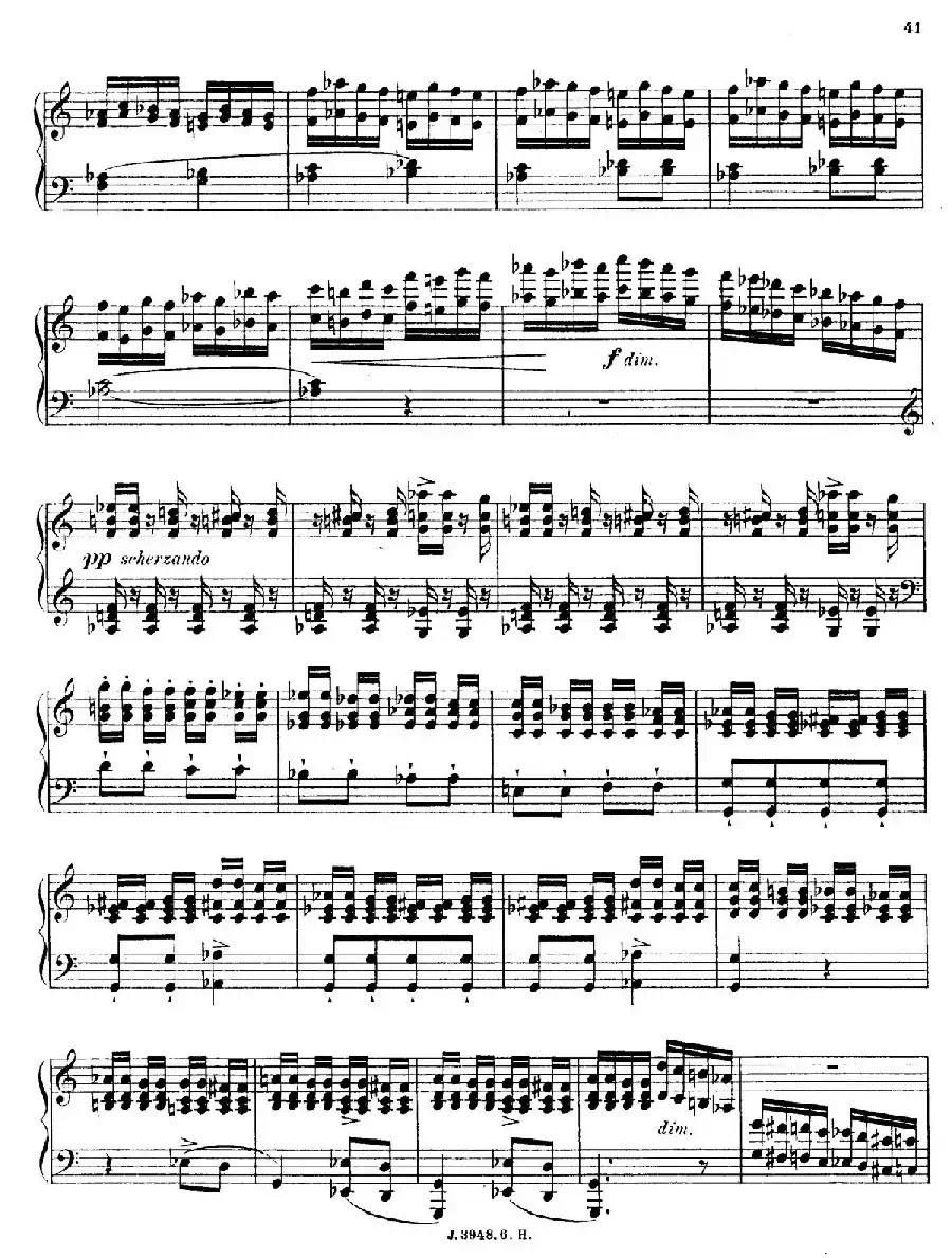 6 Etudes de Concert（6首音乐会练习曲·6）