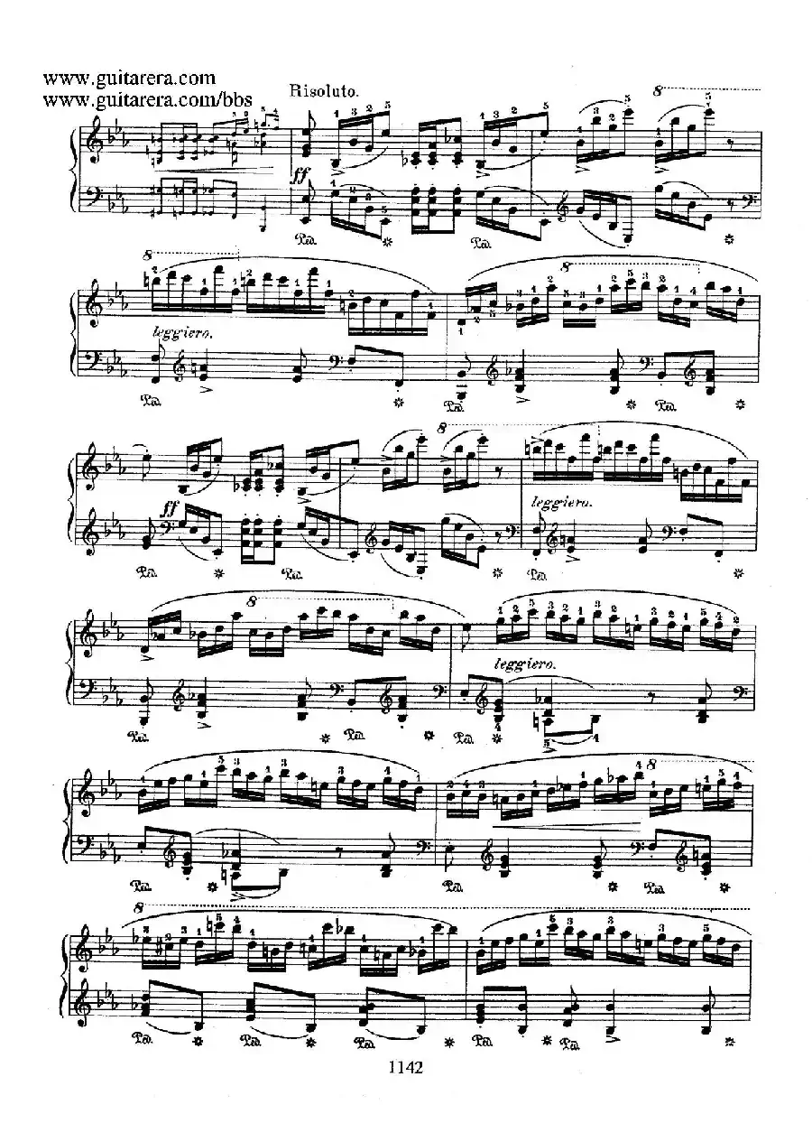 Grande Polonaise Brilliante Preceded by an Andante Spianato Op.22 （平静的行板与华丽的波兰舞曲·钢琴独奏版）