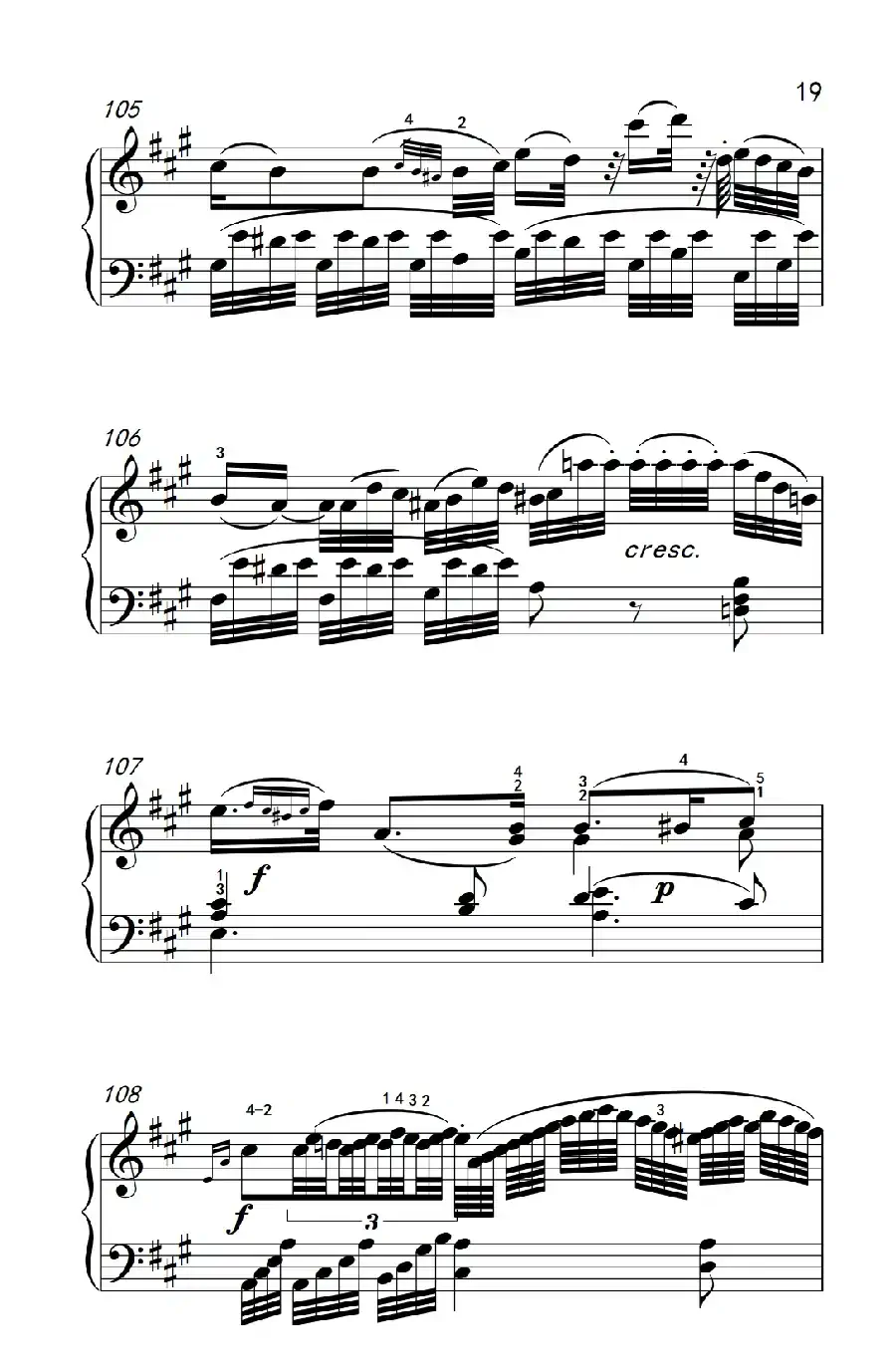 A大调钢琴奏鸣曲 优雅的行板