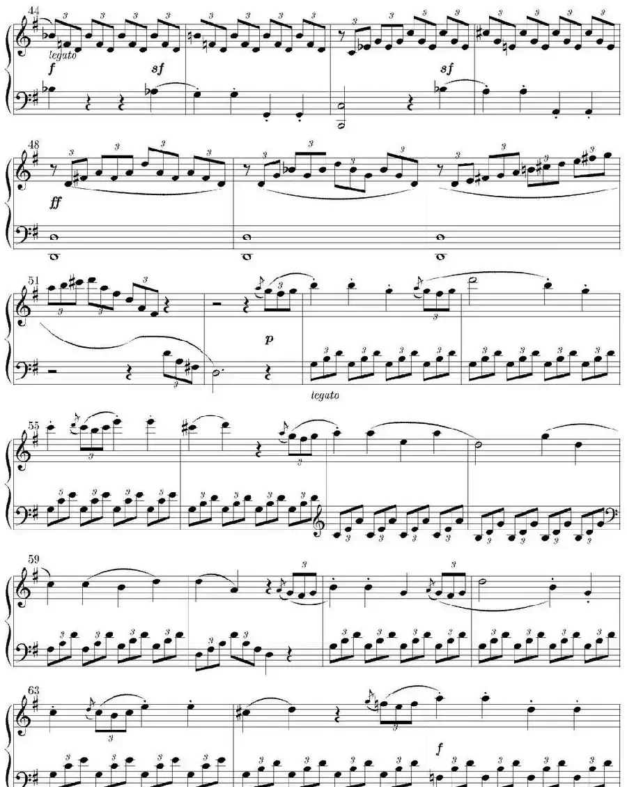 6 Sonatinas Op.36（6首钢琴小奏鸣曲-5）