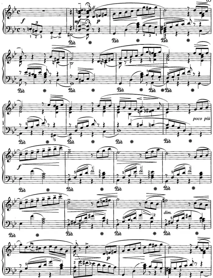 不可不弹的世界钢琴名曲：船歌