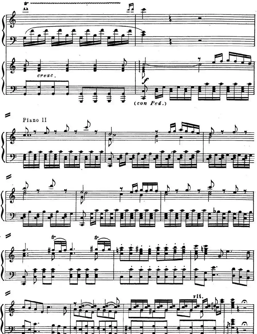 二十八部钢琴协奏曲 No.13（P16-30）