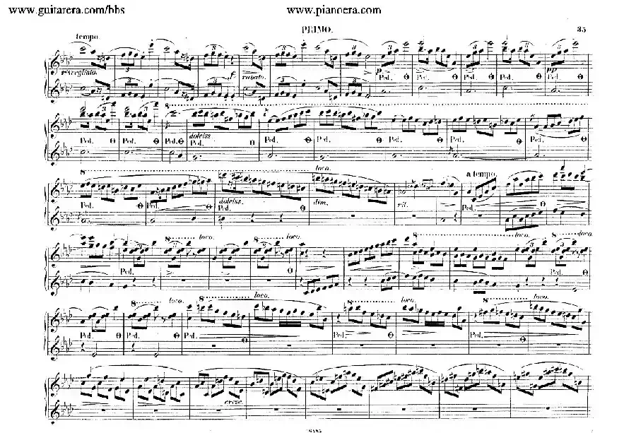 Piano Concerto No.2 in f Minor Op.21（f小调第二钢琴协奏曲·四手联弹版）