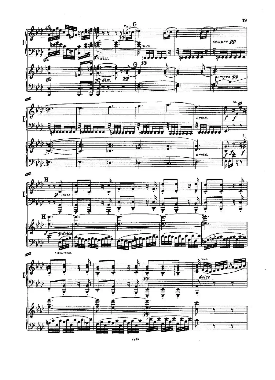 Symphony No.5 in c Minor Op.67（双钢琴版第1——2乐章）