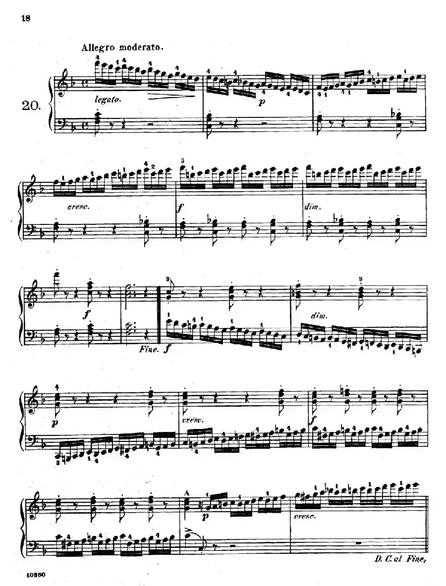 Etudes Enfantines Op.37（儿童钢琴练习曲 第15——20首）