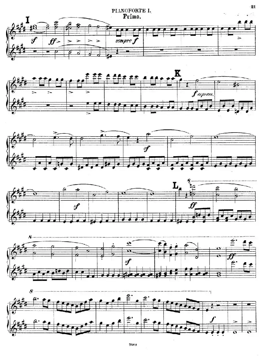 Ein Sommernachtstraum Overture Op.21（仲夏夜之梦序曲·八手联弹版）