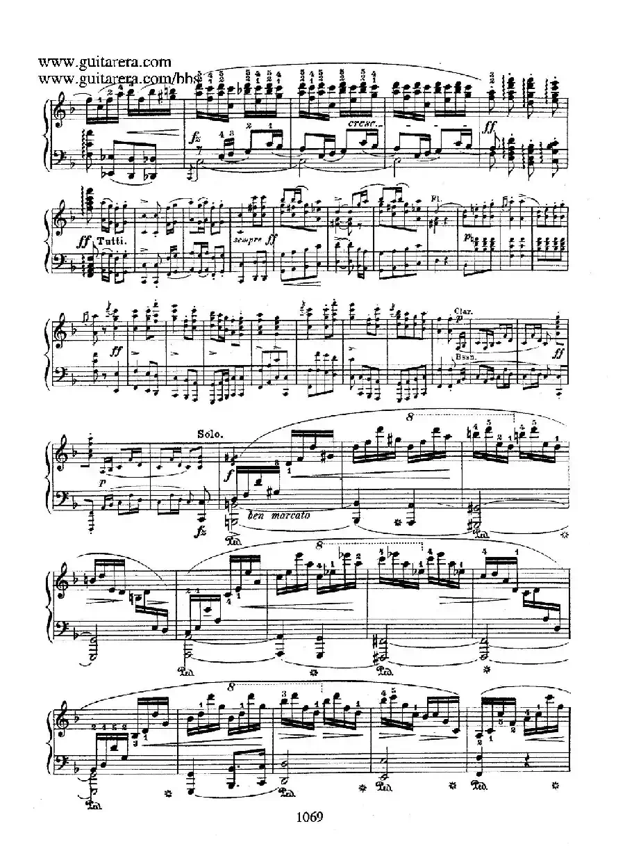 Krakowiak Grand Rondo de Concert Op.14 （克拉科维克音乐会用大回旋曲·钢琴独奏版）