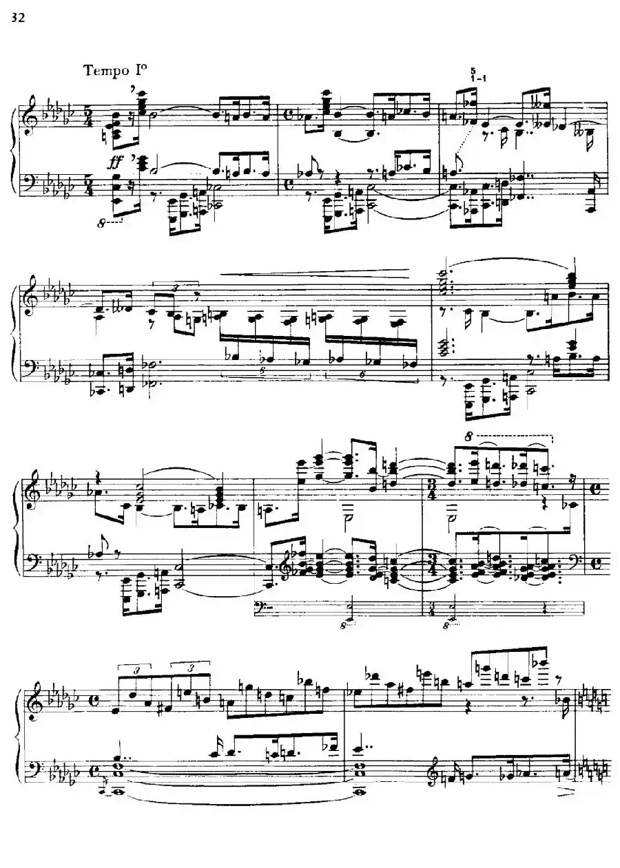 降e小调钢琴奏鸣曲 Op.26 v.1