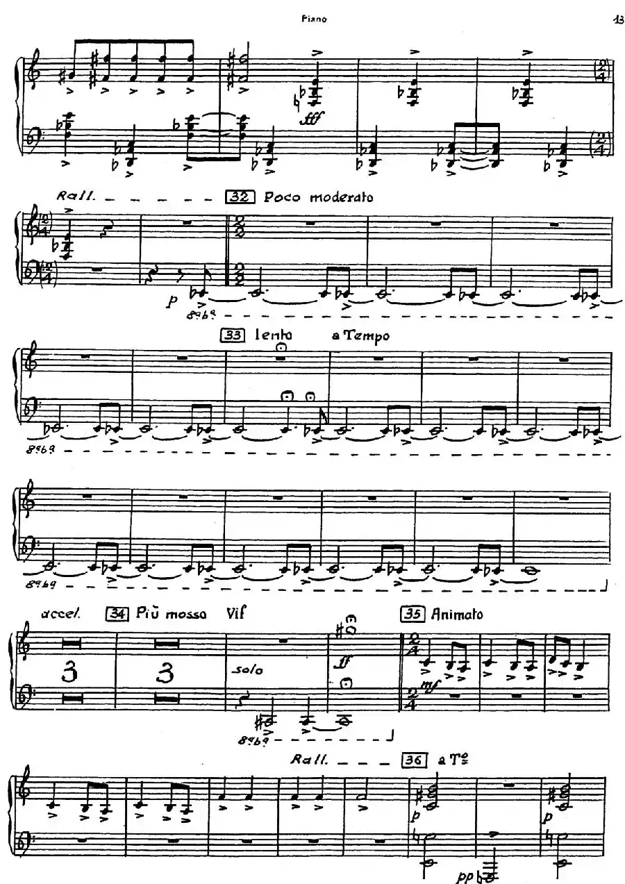 Nonetto(钢琴分谱)