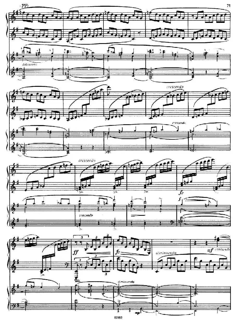 Piano Concerto No.2 in c Minor Op.50（c小调第二钢琴协奏曲·Ⅲ·双钢琴）