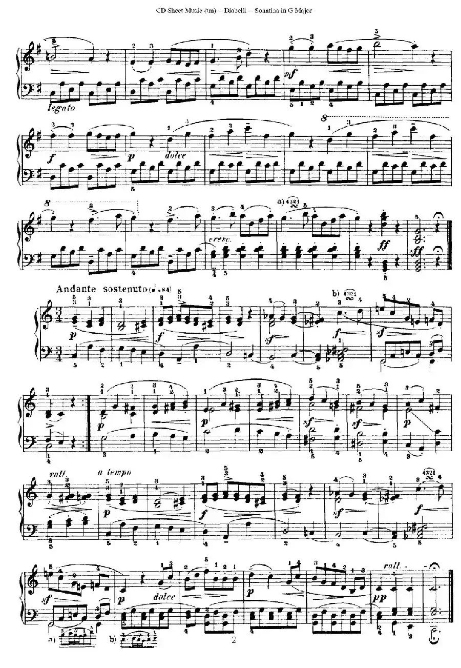 7 Piano Sonatinas Op.168（7首钢琴小奏鸣曲 No.2）