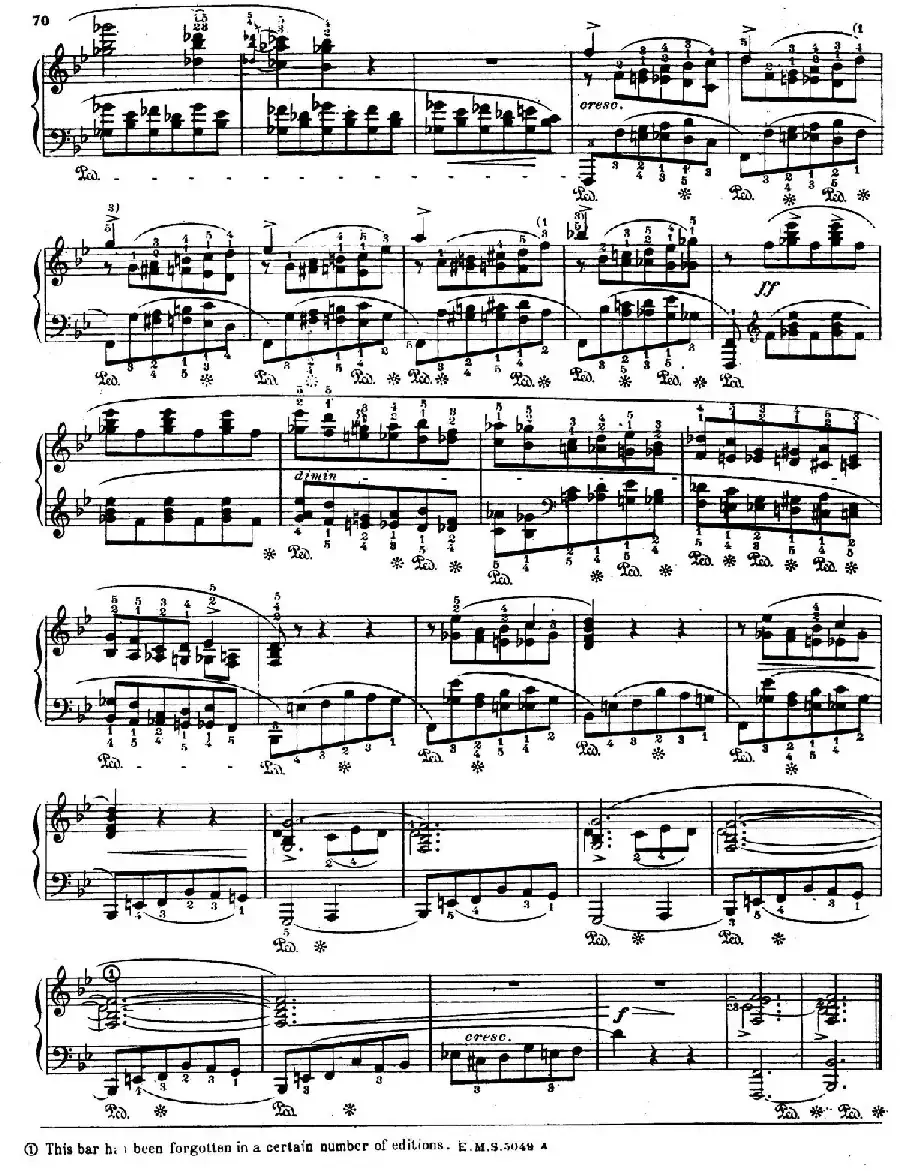 Preludes Op.28（24首前奏曲·21）