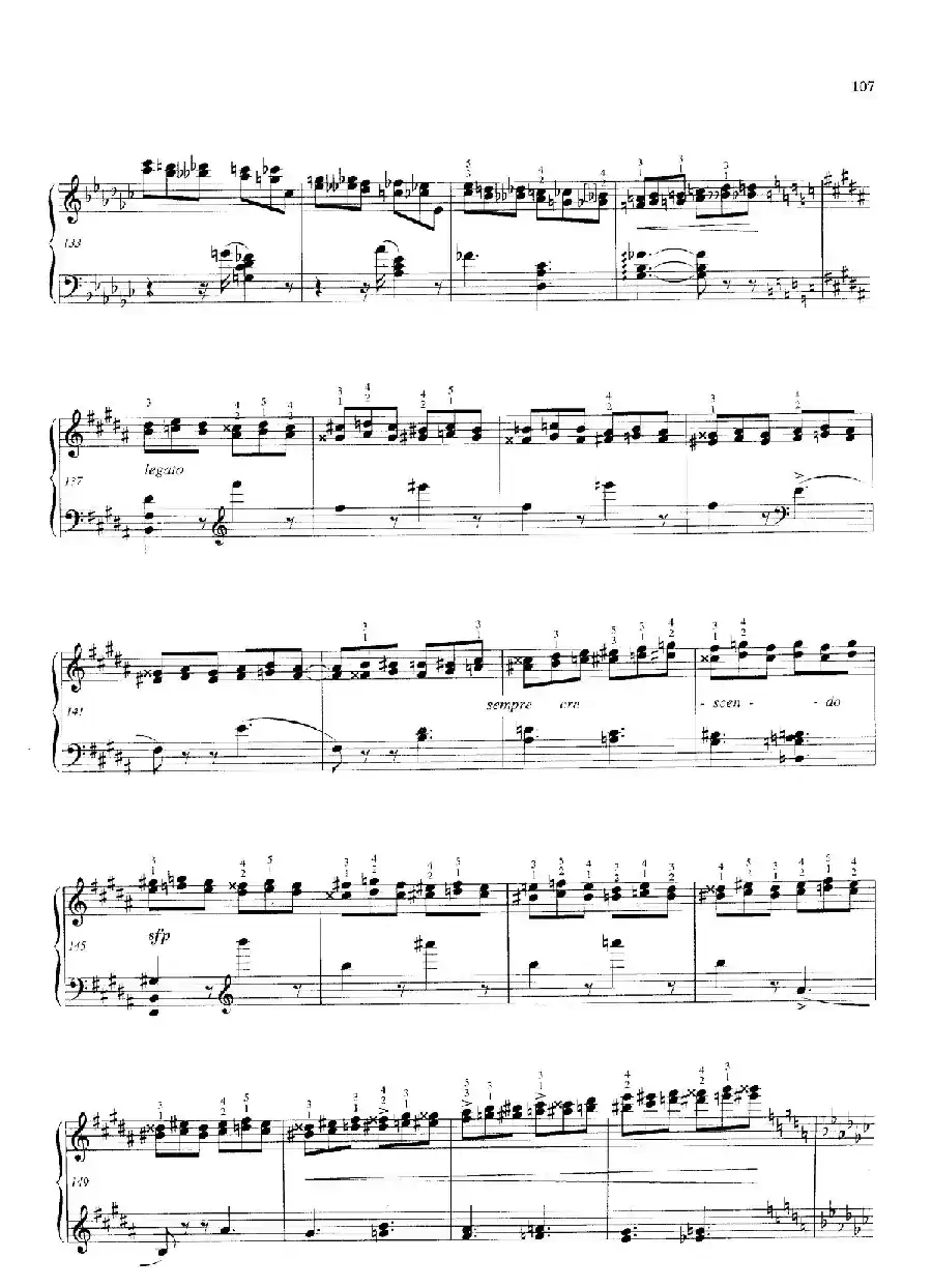 Variations and Fuge in e-flat Minor Op.23（降e小调主题变奏与赋格）