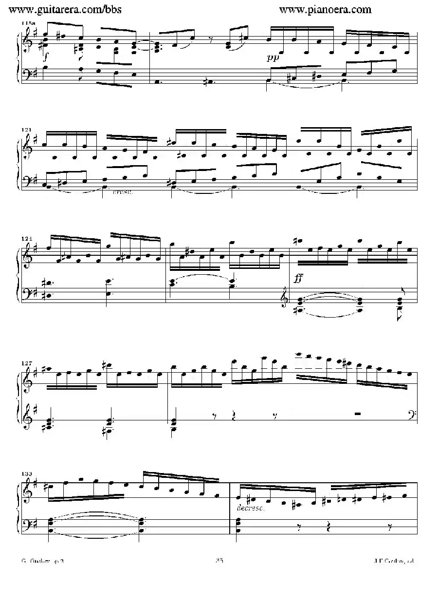 Grande Piano Sonata in c Minor Op.2（c小调华丽钢琴奏鸣曲·第四乐章）