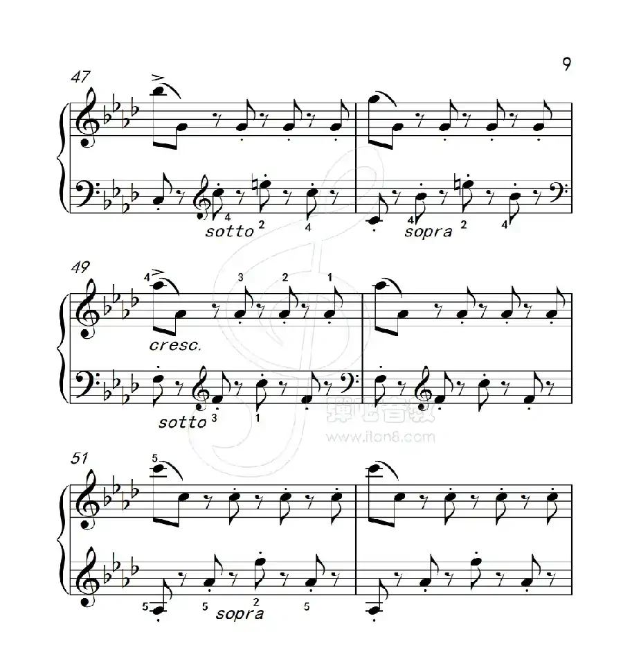 练习曲 43(克拉莫钢琴练习曲60首)