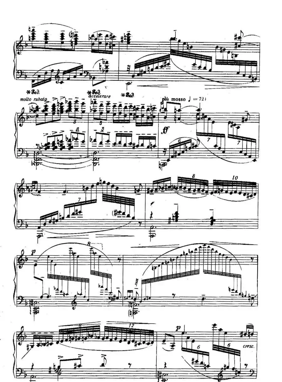 Six Préludes Exotiques Op·17（6首特色前奏曲·2）