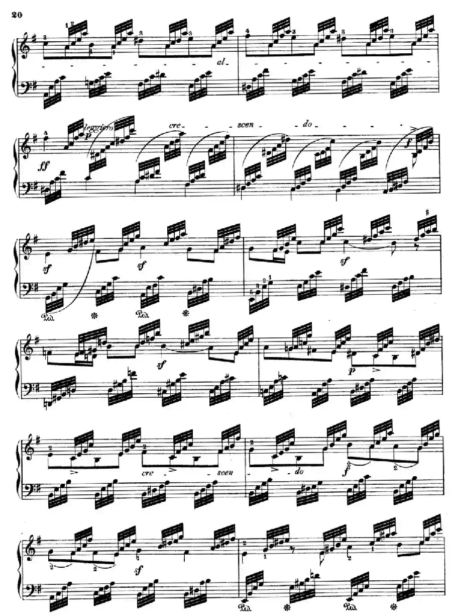 6 Preludes and Fugues Op.35（6首前奏曲与赋格·1）