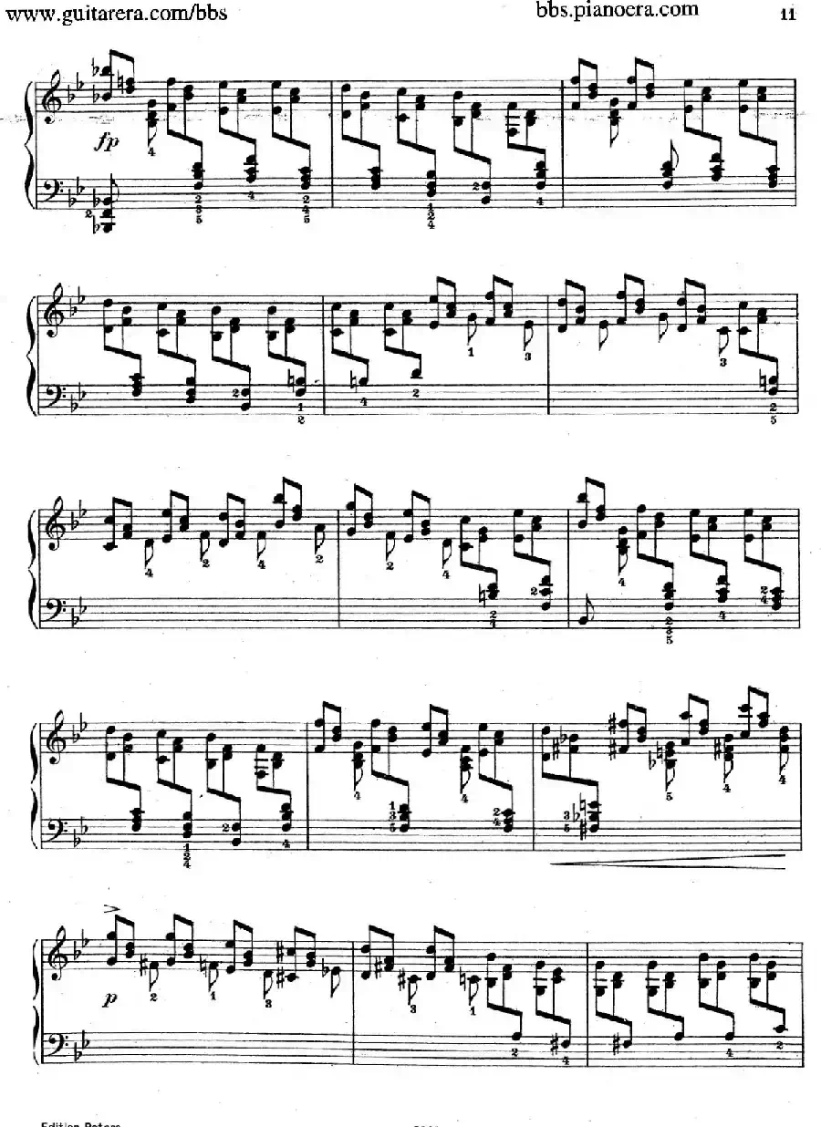 Six Pieces Op.32（6首小品·6. 精灵 ）
