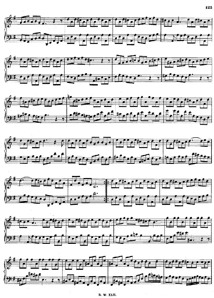 16 Concertos BWV 972-987（十六首为独奏古钢琴而作的协奏曲）（P61——70）