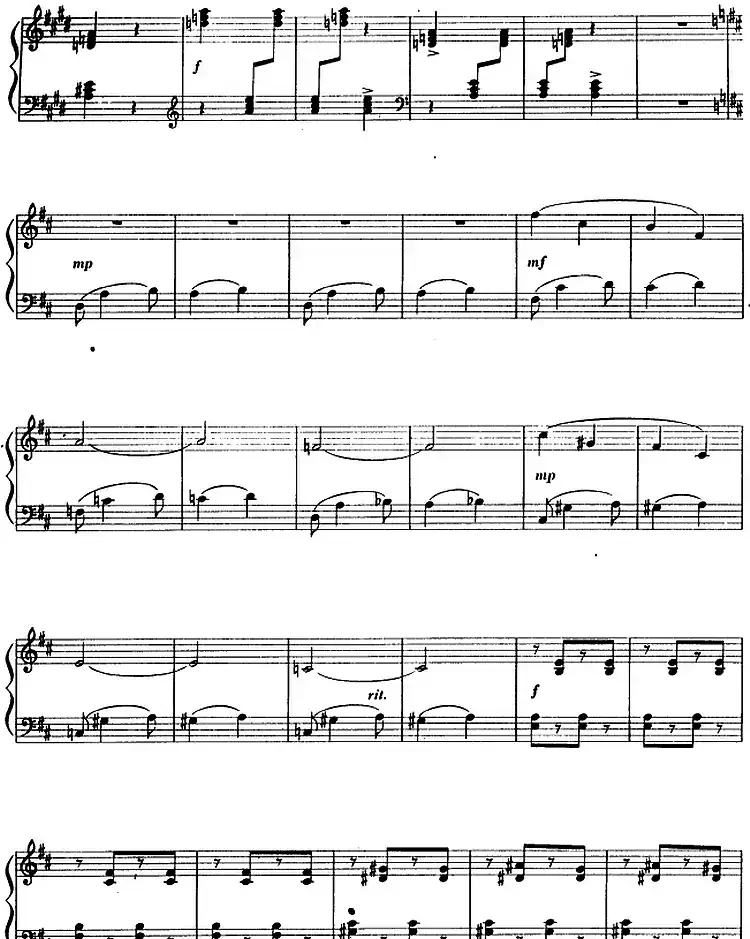 儿童钢琴曲八首（丁善德作品二十八号）