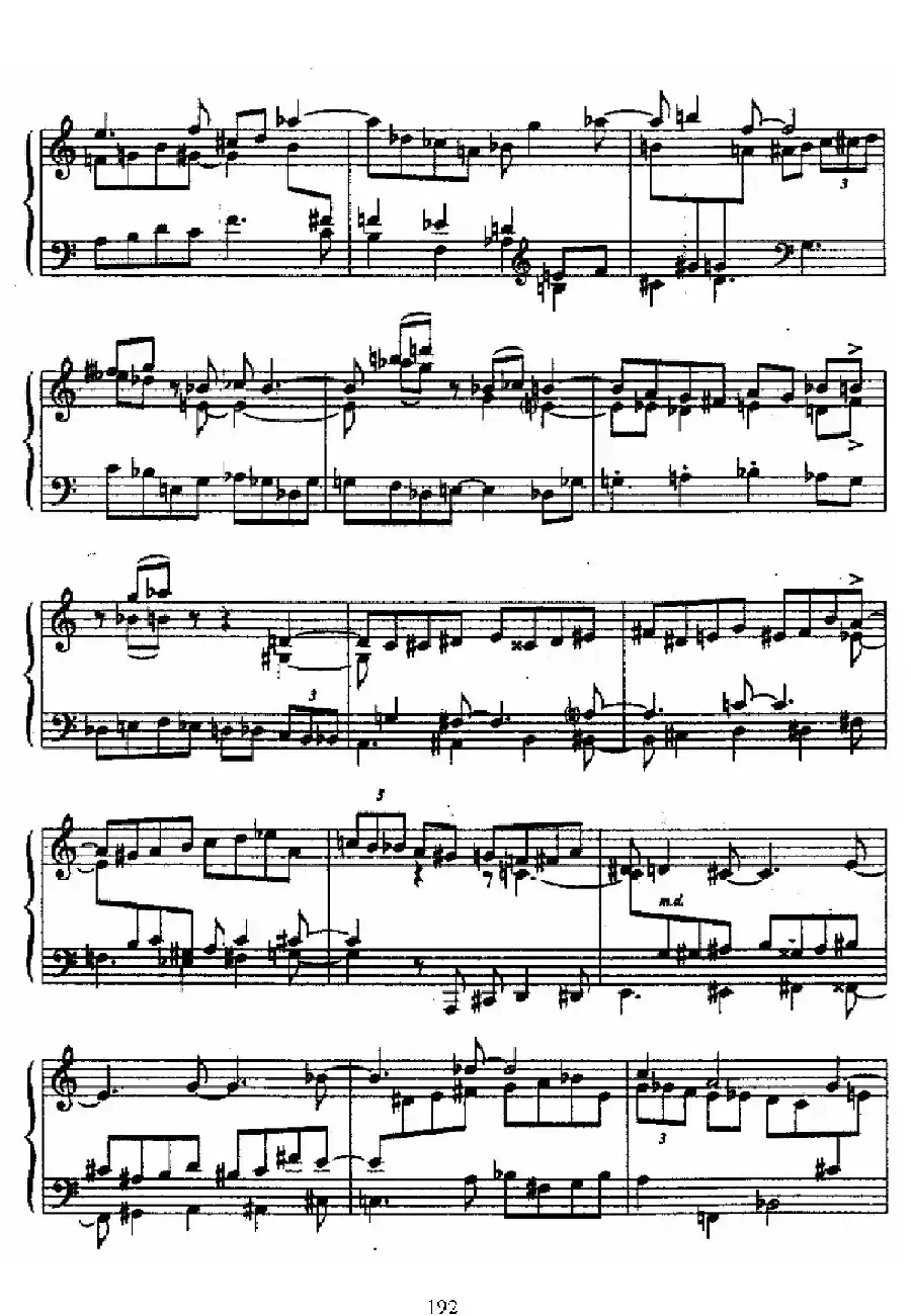 24 Preludes and Fugues Op.82（24首前奏曲与赋格·21）