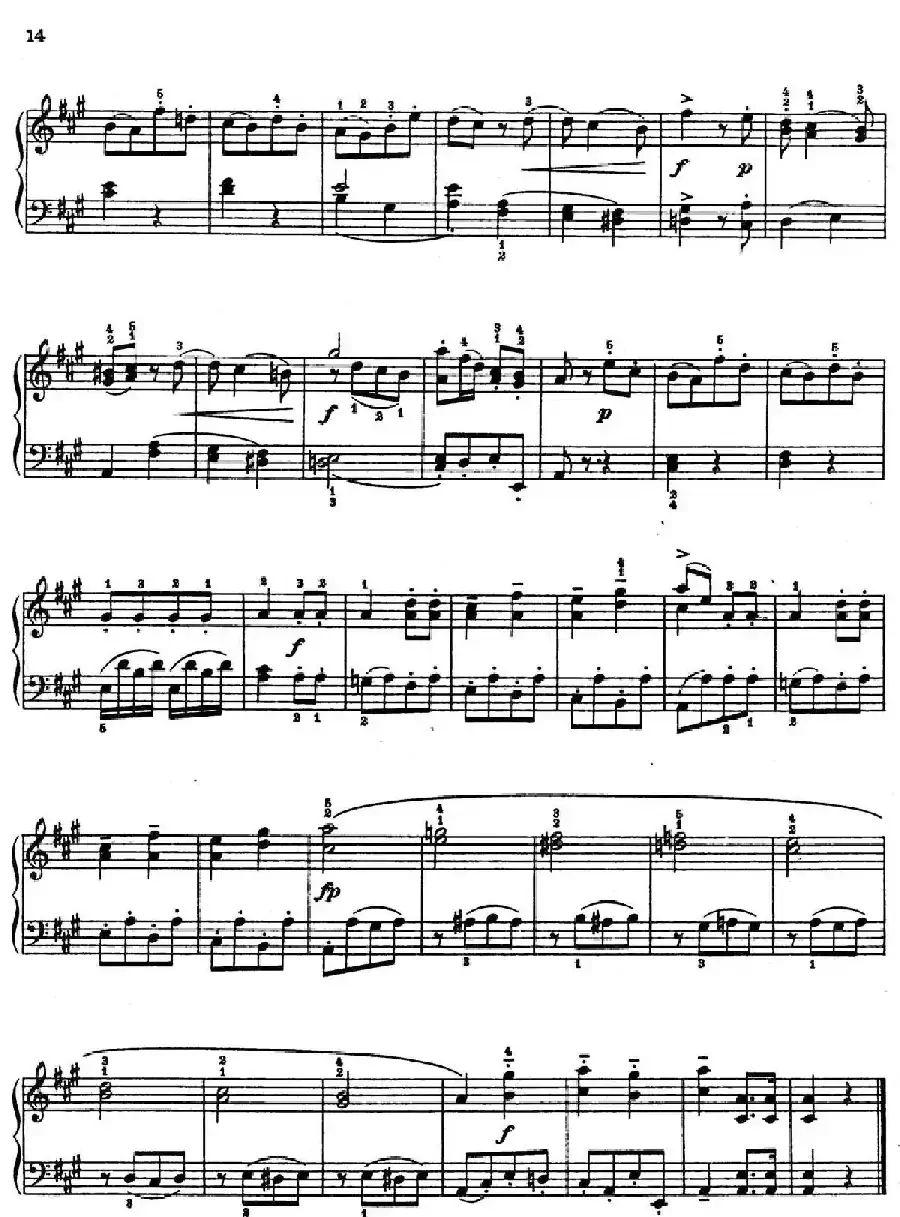 6 Viennese Sonatinas K.439b（6首维也纳小奏鸣曲·Ⅱ）
