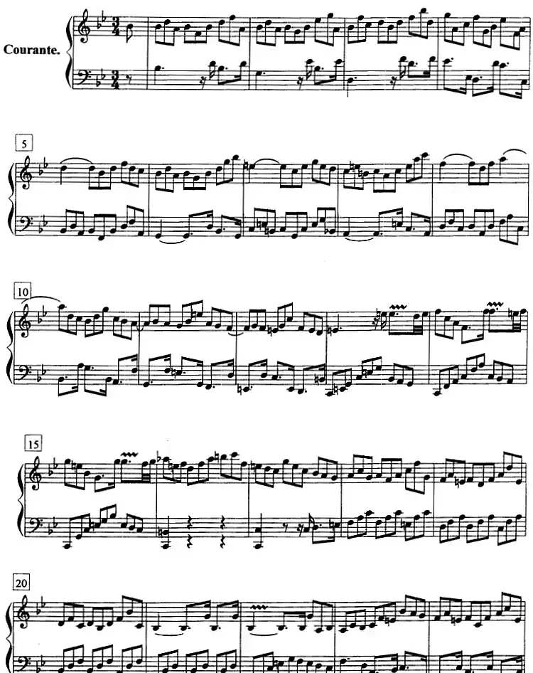 钢琴教程第七级 复调曲 帕蒂塔（第一套）